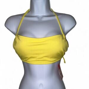 nwt target yellow swimsuit top